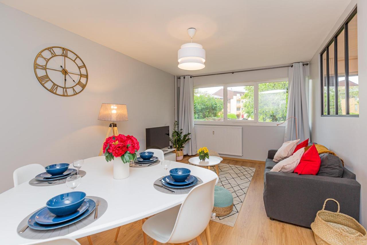 Le Petit Barclay - Appartement Prive De 45 M2 - 2 A 4 Personnes - Parking Gratuit Metz Exteriör bild